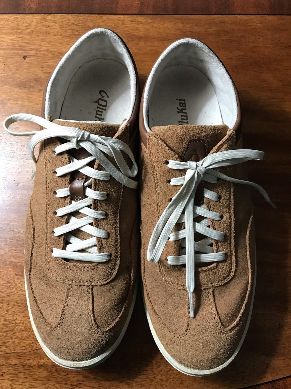 OluKai Punini Suede Sneakers/Endless WavesCasual